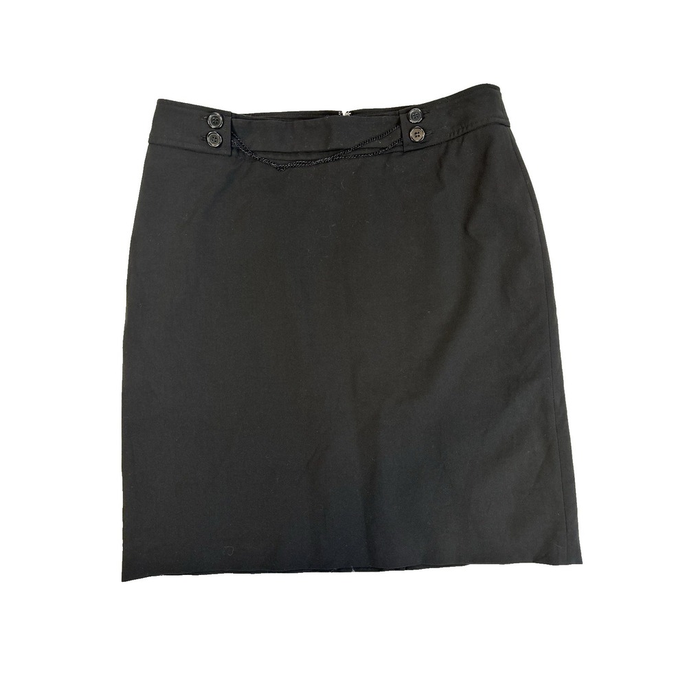Worthington Women's 12P Sexy Black Pencil Skirt Career Office Business Workwear